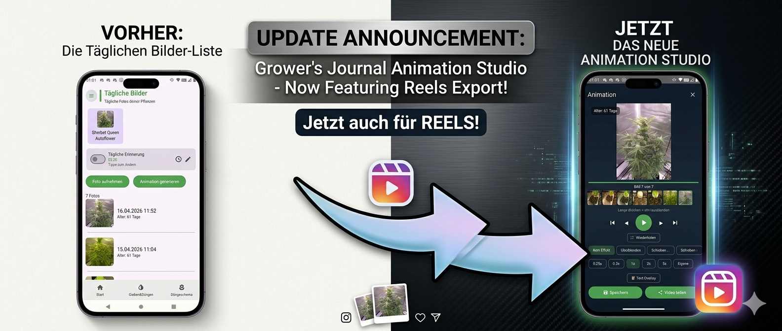 📢 Grower's Journal v0.7.5 — Animation Studio Update 🎬🌱